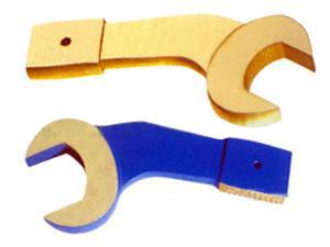 Non-sparking Bent Striking Open End Wrench